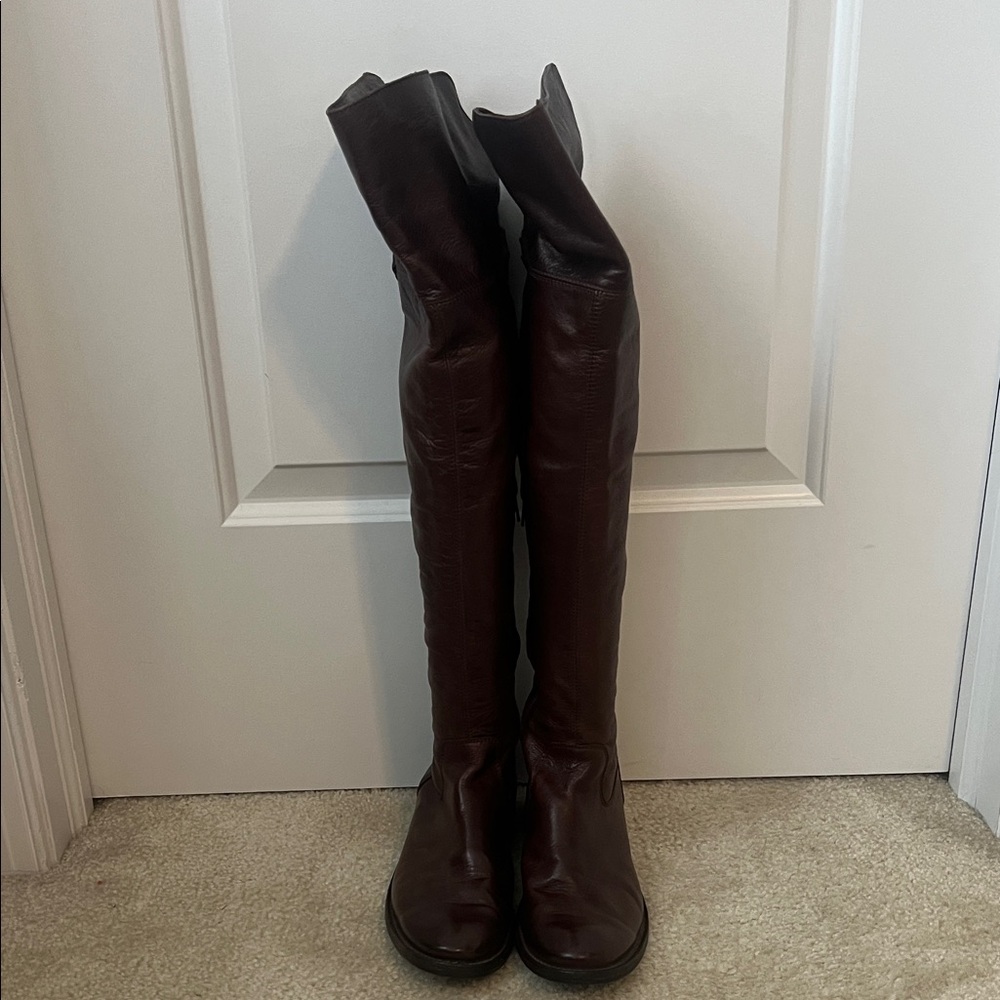 Frye Women's Over the Knee Boots - brown